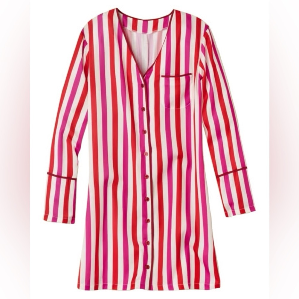 Summersalt The Cloud 9 Boyfriend Sleep Shirt Size L